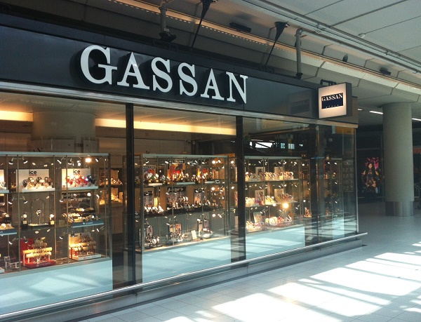 Ювелирный магазин Gassan в аэропорту Схипхол