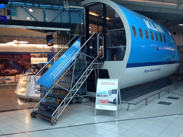 Самолет KLM в Схипхоле