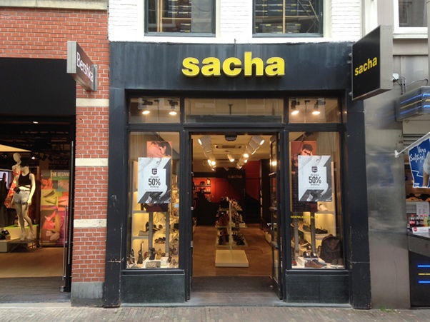 Sacha, магазины обуви в Голландии