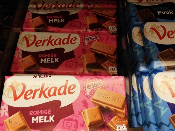 Шоколад фабрики Verkade.