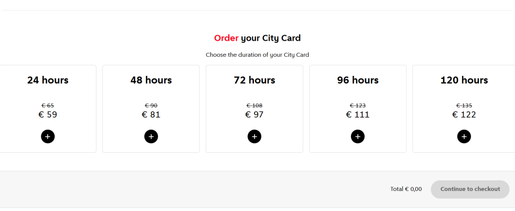 Скидки на карту I amsterdam city card