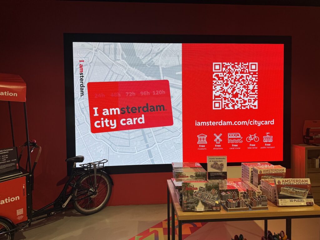 Скидки по карте I love amsterdam